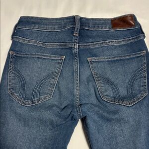 Hollister High Rise Super Skinny Blue Jeans